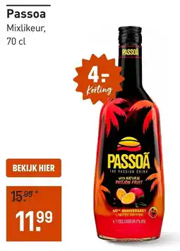 Gall & Gall Passoa Mixlikeur aanbieding