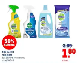 Makro Dettol Alle Dettol reinigers aanbieding