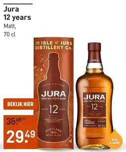 Gall & Gall Jura 12 years aanbieding