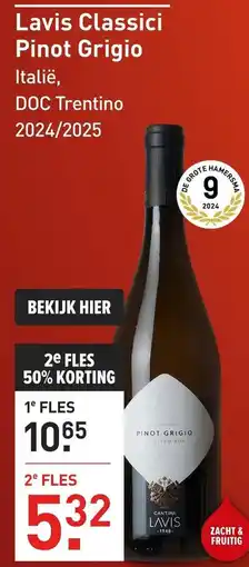 Gall & Gall Lavis Classici Pinot Grigio aanbieding