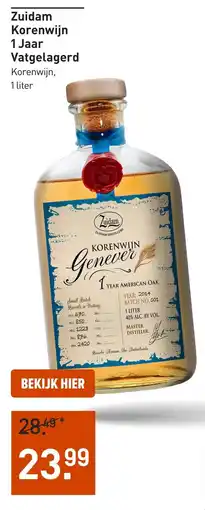 Gall & Gall Zuidam Korenwijn aanbieding