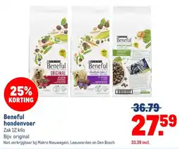 Makro Purina Beneful hondenvoer aanbieding
