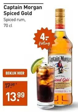 Gall & Gall Captain Morgan Spiced Gold aanbieding