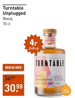 Gall & Gall Turntable Unplugged aanbieding