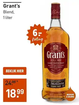 Gall & Gall Grant's Blend aanbieding
