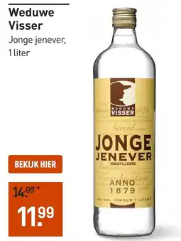 Gall & Gall Weduwe Visser Jonge jenever aanbieding
