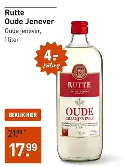 Gall & Gall Rutte Oude Jenever aanbieding