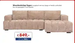 Woonsquare Woonlandschap Vogue aanbieding