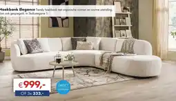 Woonsquare Hoekbank Elegance aanbieding