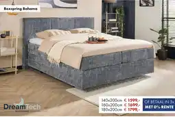 Woonsquare DreamTech Boxspring Bahama aanbieding