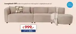 Woonsquare Loungebank Cliff aanbieding