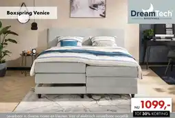 Woonsquare DreamTech Boxspring Venice aanbieding