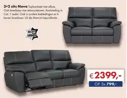 Woonsquare 3 + 2 Zits Nova aanbieding