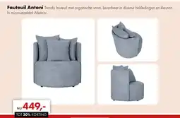 Woonsquare Fauteuil Antoni aanbieding