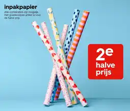 HEMA inpakpapier aanbieding