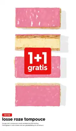 HEMA op=op losse roze tompouce aanbieding