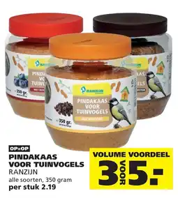 Ranzijn ranzijn pindakaas voor tuinvogels aanbieding