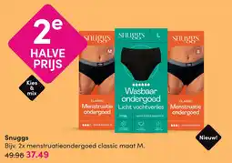 DA Snuggs menstruatie ondergoed aanbieding