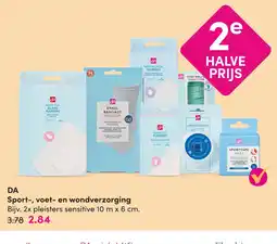 DA DA sport-, voet- en wondverzorging aanbieding