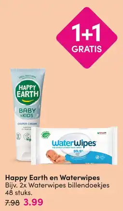 DA Happy Earth en Waterwipes aanbieding