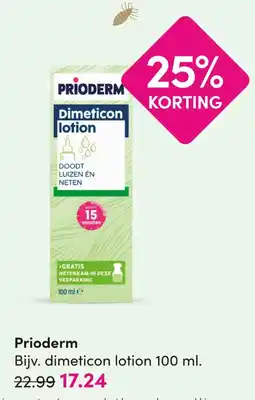 DA Prioderm dimeticon lotion aanbieding