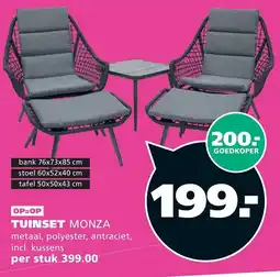 Ranzijn TUINSET MONZA aanbieding