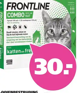 Ranzijn frontline combo kat aanbieding