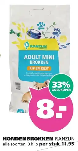 Ranzijn ranzijn hondenbrokken aanbieding