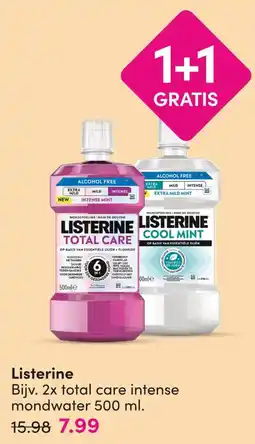 DA Listerine total care intense mondwater aanbieding