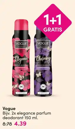 DA Vogue elegance parfum deodorant aanbieding