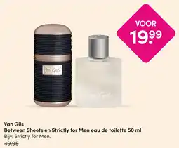 DA Van Gils Between Sheets en Strictly for Men eau de toilette 50 ml aanbieding