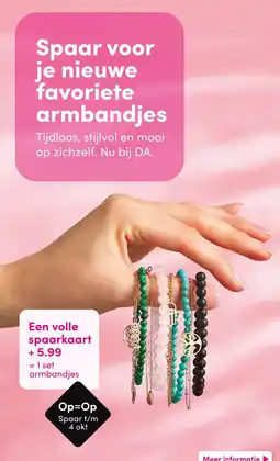 DA DA armbandjes aanbieding