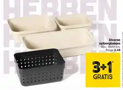 Xenos Diverse opbergbakjes aanbieding