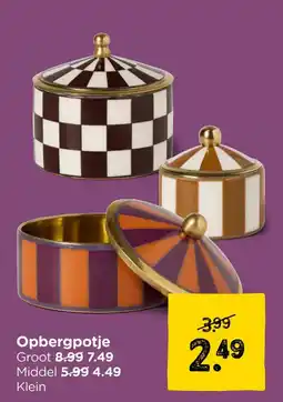 Xenos Opbergpotje aanbieding