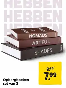 Xenos Opbergboeken aanbieding