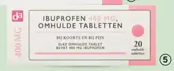 DA DA Pijnstillers Ibuprofen 400 mg aanbieding
