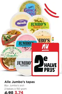 Jumbo Alle jumbo's tapas aanbieding