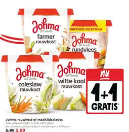 Jumbo Johma rauwkost of maaltijdsalades aanbieding