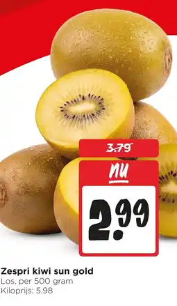 Jumbo Zespri kiwi sun gold aanbieding