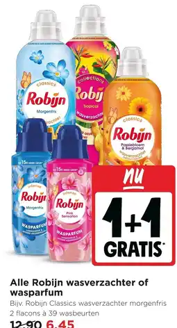 Jumbo Alle robijn wasverzachter of wasparfum aanbieding
