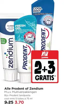 Jumbo Alle prodent of zendium aanbieding
