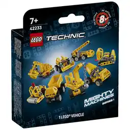 Kruidvat LEGO Technic 42233 Machtige Machines aanbieding