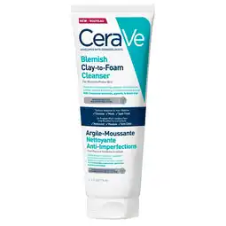 Kruidvat CeraVe Blemish Clay-to-Foam Cleanser aanbieding