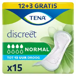 Kruidvat Tena Discreet Normal Incontinentieverband aanbieding