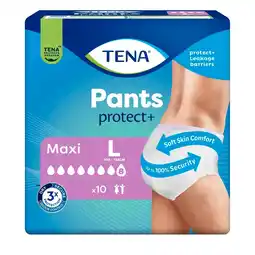 Kruidvat Tena Pants Protect+ Maxi Incontinentiebroekjes aanbieding