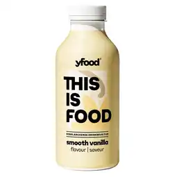 Kruidvat Yfood This is Food Smooth Vanilla Drinkmaaltijd aanbieding