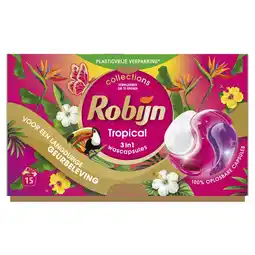 Kruidvat Robijn Tropical 3-in-1 Wascapsules aanbieding