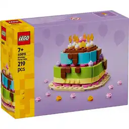 Kruidvat LEGO 40815 Verjaardagstaart aanbieding
