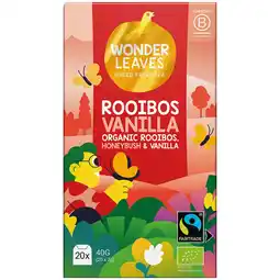 Albert Heijn WonderLeaves Rooibos vanilla aanbieding