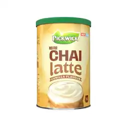 Albert Heijn Pickwick Mix for chai latte vanilla flavour aanbieding